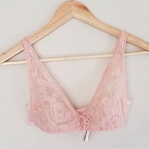 Victoria’s Secret Dream Angels Bra Pink Lace S